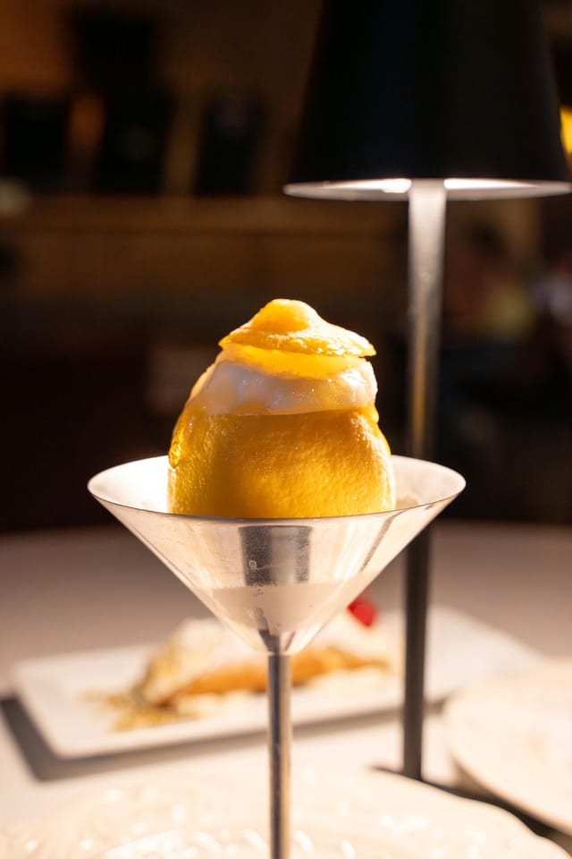 LEMON SORBETTO.